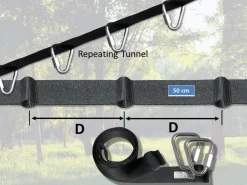 Schaukel Baumaufhangung - Leine 1200 Cm