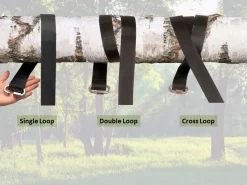 Schaukel Baumaufhangung - Einfach, 50 Cm