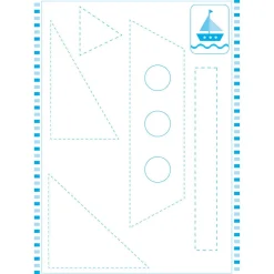 Scherentraining - Inkl. 3 Schablonen