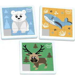 Schiebe-Puzzle Mit Tieren (Variiert), 1 Stk