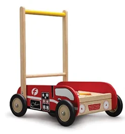 Schiebewagen Mit Bauklotzen Und Bremsfunktion