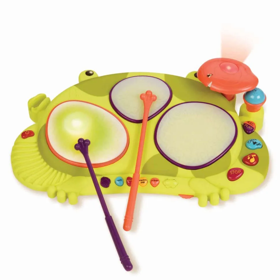 Schlagzeugset Ribbit-Tat-Tat
