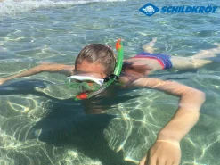 Schnorchelset - Flossen Und Taucherbrille 4-12 J.