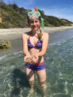 Schnorchelset - Flossen Und Taucherbrille 4-12 J.