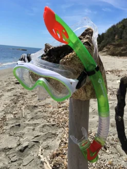 Schnorchelset - Flossen Und Taucherbrille 4-12 J.