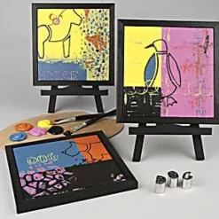 Schweberahmen Mit Leinwand - 20 X 20 Cm, 1 Stk.