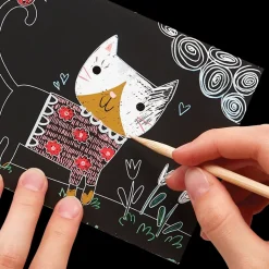 Scratch & Scribble Mini - Cutie Katzen