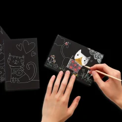 Scratch & Scribble Mini - Cutie Katzen