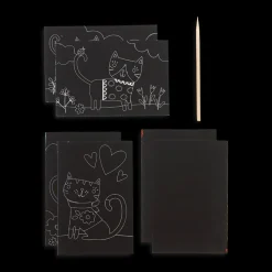 Scratch & Scribble Mini - Cutie Katzen