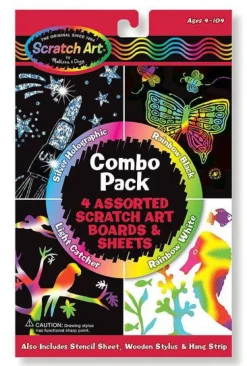 Scratch Art Kratzkunst - Kombipackung