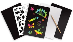 Scratch Art Kratzkunst - Regenbogen