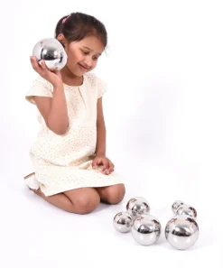 Sensorikkugeln Aus Stahl -Mit Klang, 7 Stk.