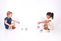 Sensorikkugeln Aus Stahl -Mit Klang, 7 Stk.