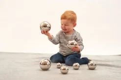 Sensorikkugeln Aus Stahl -Mit Klang, 7 Stk.