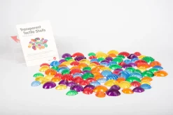 Sensorikmuscheln - Transparent, 108 Stk.