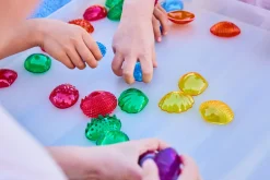 Sensorikmuscheln - Transparent, 108 Stk.