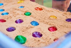 Sensorikmuscheln - Transparent, 108 Stk.