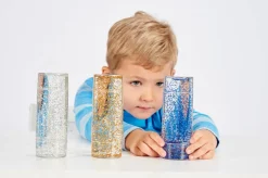 Sensorikrohre - Glitzersturm, 3 Stk.