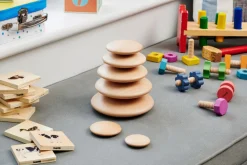 Sensoriksteine Aus Holz - Natur, 7 Stk.