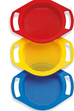 Sieb Mit Griff - Verschiedene Farben, O 18 Cm