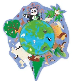 Silhouettenpuzzle Unsere Welt - 37 Teile