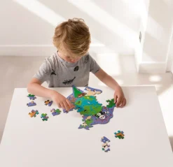 Silhouettenpuzzle Unsere Welt - 37 Teile
