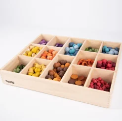 Sortierkasten Aus Holz, 14 Facher