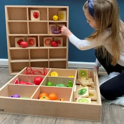 Sortierkasten Aus Holz, 14 Facher