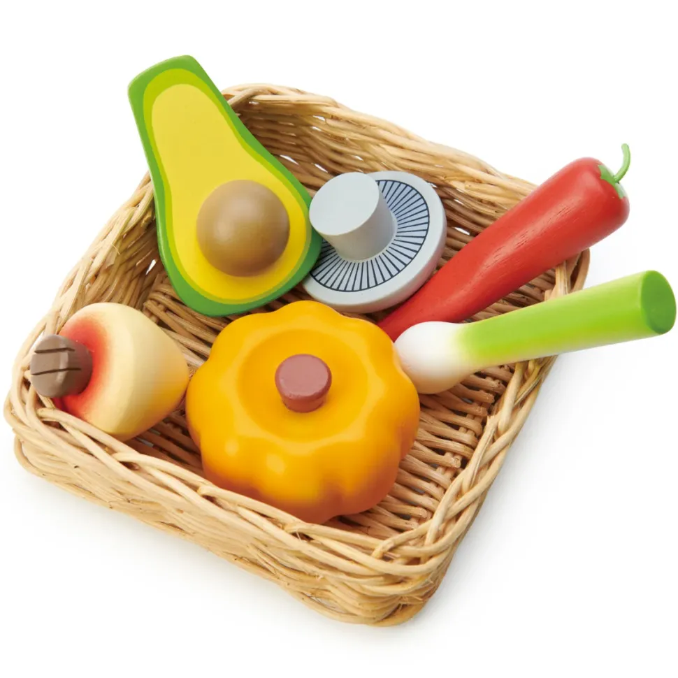 Spielessen - Gemusekorb, 6 Teile