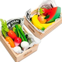 Spielessen - Kiste Mit Obst Oder Gemuse