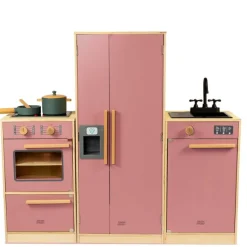 Spielkuche - Ofen M. Herdplatte, Kirsche