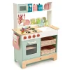 Spielkuche Aus Holz M. Mikrowelle, Inkl. Zubehör