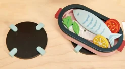 Spielkuche Aus Holz M. Mikrowelle, Inkl. Zubehör