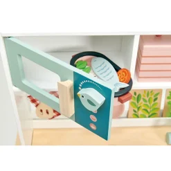 Spielkuche Aus Holz M. Mikrowelle, Inkl. Zubehör