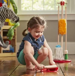 Spielkuche Zubehör - Schaufel Und Besen Set