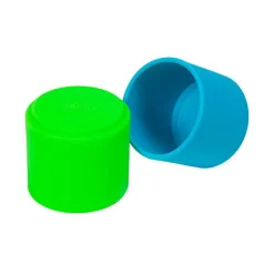 Stapelbecher Aus Silikon - Neonfarben, 6 Stk.