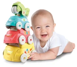 Stapelfahrzeuge Aus 100% Recyceltem Plastik