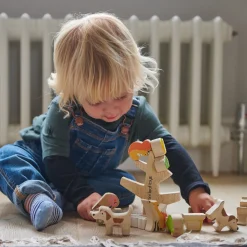 Stapeltiere - Garten, 13 Teile