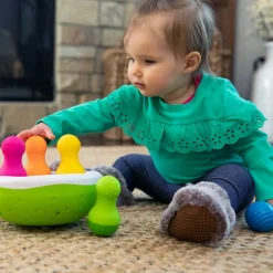Steckkasten Mit Taktilen Steh-Auf-Figuren