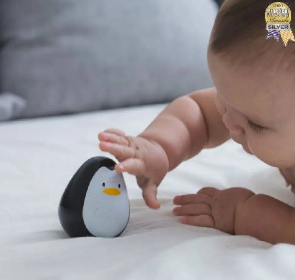 Stehauffigur Pinguin