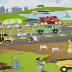 Stickerbuch - Transportmittel