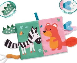 Stoffbuch Für Babys Mit Tierschwanzen