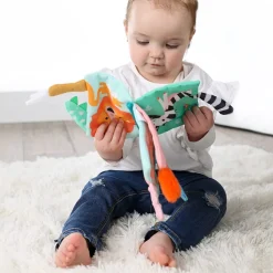 Stoffbuch Für Babys Mit Tierschwanzen