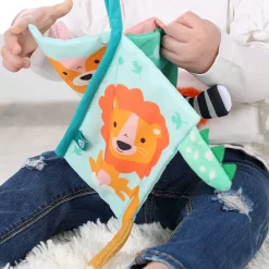 Stoffbuch Für Babys Mit Tierschwanzen