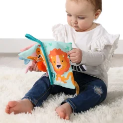 Stoffbuch Für Babys Mit Tierschwanzen