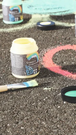 Strasenmalfarbe 6 X 200 Ml