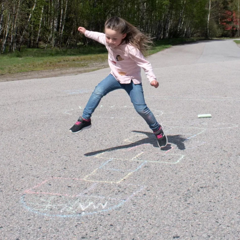 Strasenmalkreide Im Eimer, 20 Stk.
