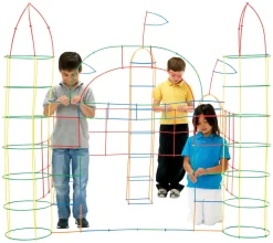 Straws & Connectors Bausatz, 230 Teile