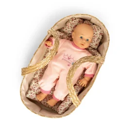 Strickkorb Mit Bettwasche - 50 Cm