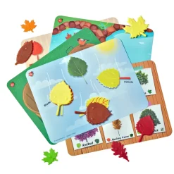 Taktile Blatter - Mathe Lernspielset (3-6 J.)